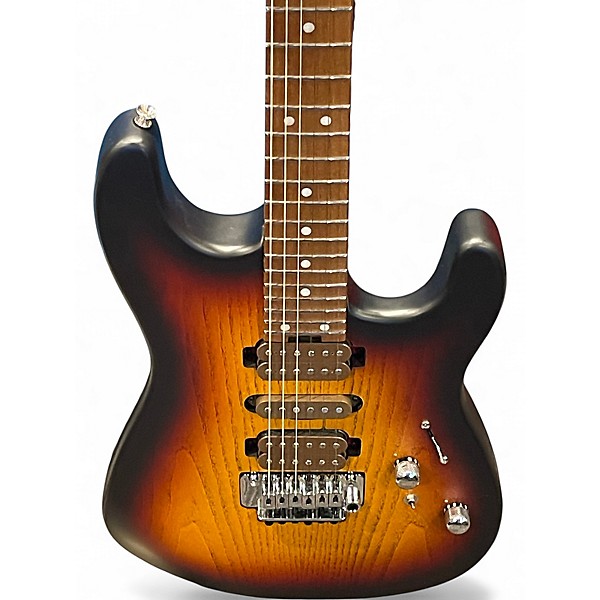 Used Charvel Guthrie Govan USA Signature 3 Tone Sunburst Solid Body Electric Guitar