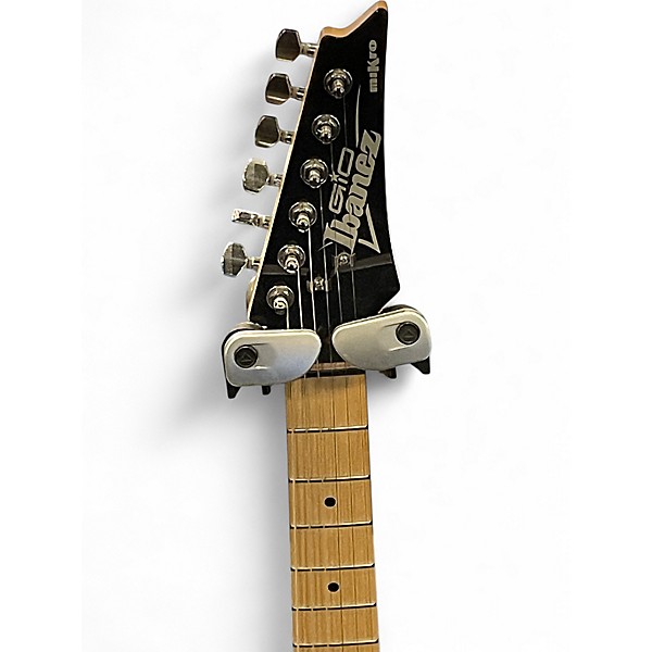 Used Ibanez GDTM21 Mikro White Solid Body Electric Guitar