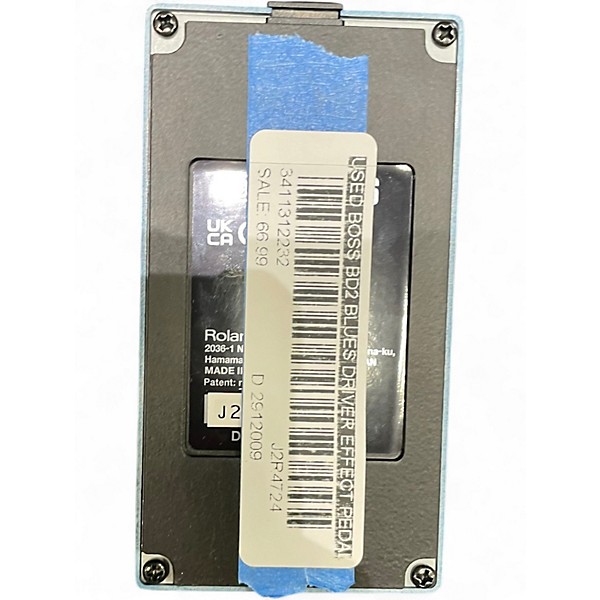 Used BOSS BD2 Blues Driver Effect Pedal