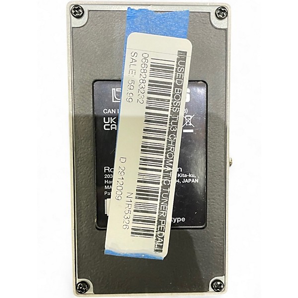 Used BOSS TU3 Chromatic Tuner Pedal