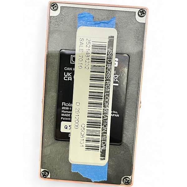 Used BOSS RC1 Loop Station Pedal