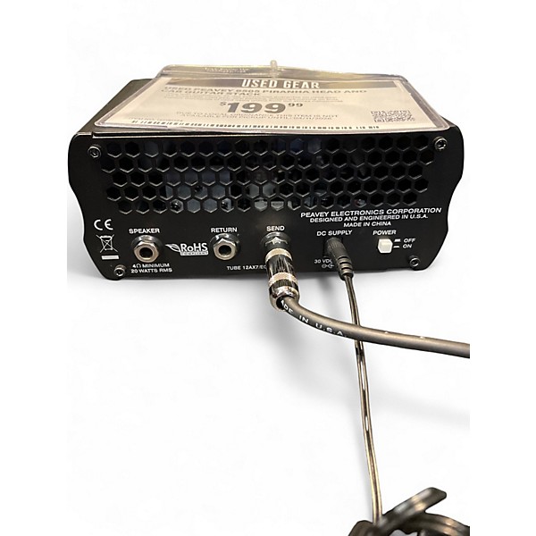 Used Peavey 6505 PIRANHA HEAD AND CAB Guitar Stack