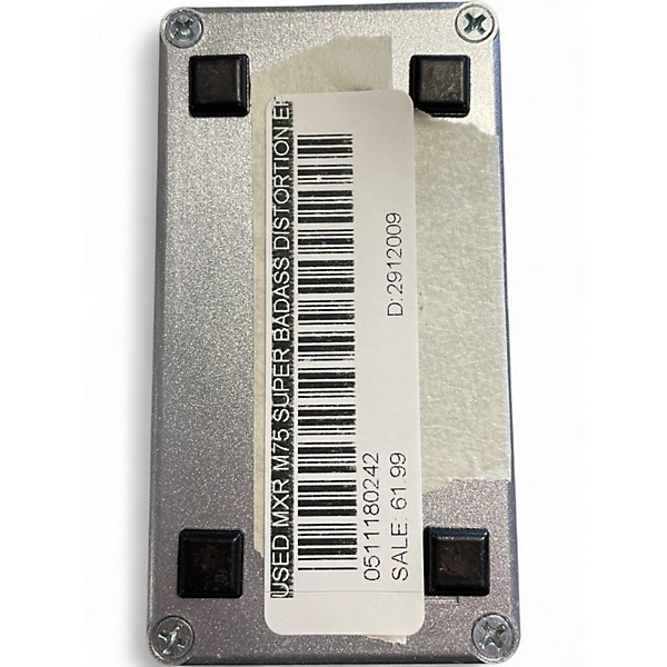 Used MXR M75 Super Badass Distortion Effect Pedal