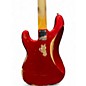 Used 2024 Fender 1963 Heavy Relic Precision Bass Candy Apple Red Electric Bass Guitar