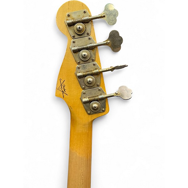 Used 2024 Fender 1963 Heavy Relic Precision Bass Candy Apple Red Electric Bass Guitar