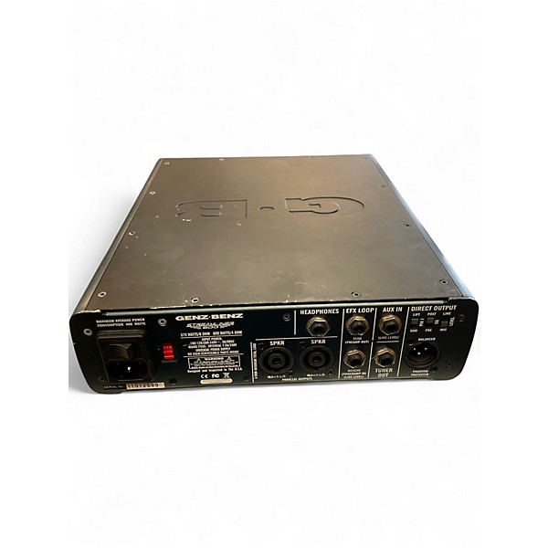 Used Genz Benz Streamliner 600 Bass Amp Head