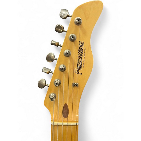 Used Fernandes TE3 Natural Hollow Body Electric Guitar