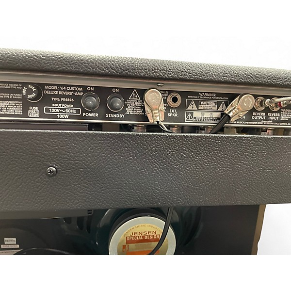 Used Fender DELUXE REVERB 1964 CUSTOM Tube Guitar Combo Amp