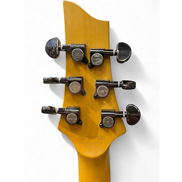 Used Schecter Guitar Research Diamond Series Omen Extreme Vintage Sunburst Quilted Maple Solid Body Electric Guitar