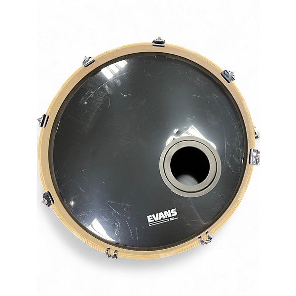 Used Yamaha 4 Piece STAGE CUSTOM BIRCH RAVEN BLACK Drum Kit