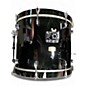 Used Yamaha 4 Piece STAGE CUSTOM BIRCH RAVEN BLACK Drum Kit