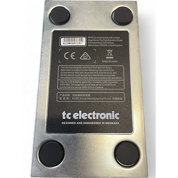 Used TC Electronic Skysurfer Reverb Effect Pedal