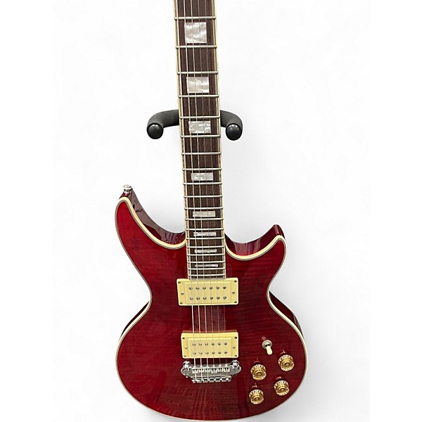 Used Eastwood GP Solid Body Cherry Solid Body Electric Guitar