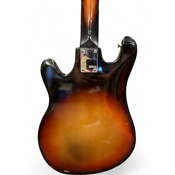 Used Teisco E-220 2 Tone Sunburst Solid Body Electric Guitar
