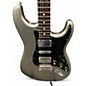 Used Fender Blacktop Stratocaster HSH Titanium Solid Body Electric Guitar