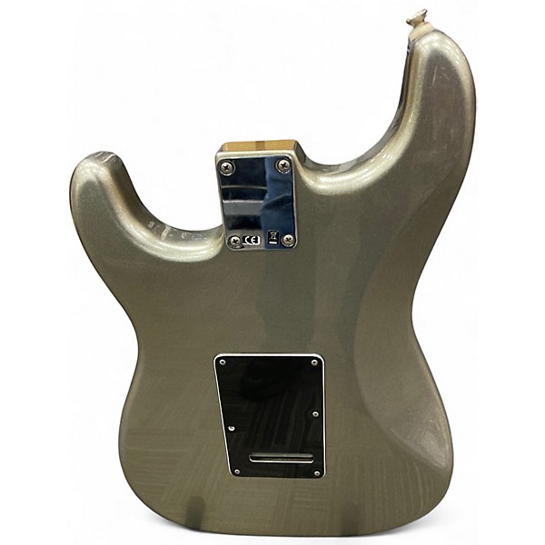 Used Fender Blacktop Stratocaster HSH Titanium Solid Body Electric Guitar