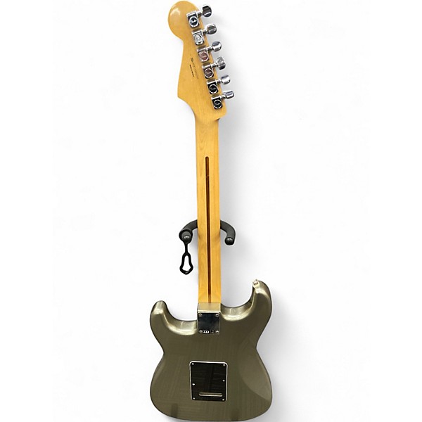 Used Fender Blacktop Stratocaster HSH Titanium Solid Body Electric Guitar