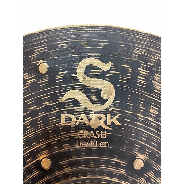 Used Zildjian 16in S DARK Cymbal