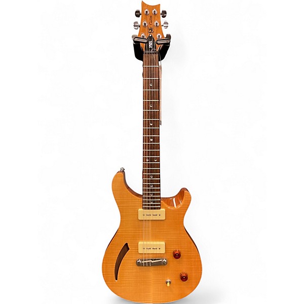 Used PRS SE Custom 22 Semi-Hollowbody Natural Hollow Body Electric Guitar