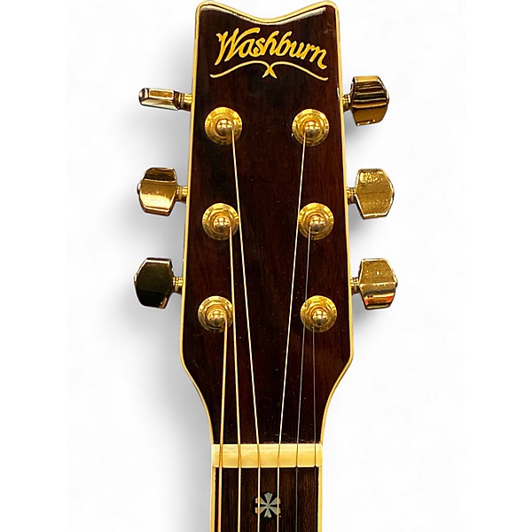 Used Washburn D28S Natural Acoustic Guitar