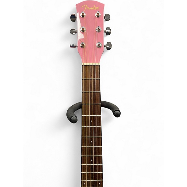 Used Fender MA-1 3/4 Size Pink Acoustic Guitar