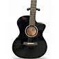 Used Taylor 214CE Deluxe Black Acoustic Electric Guitar thumbnail