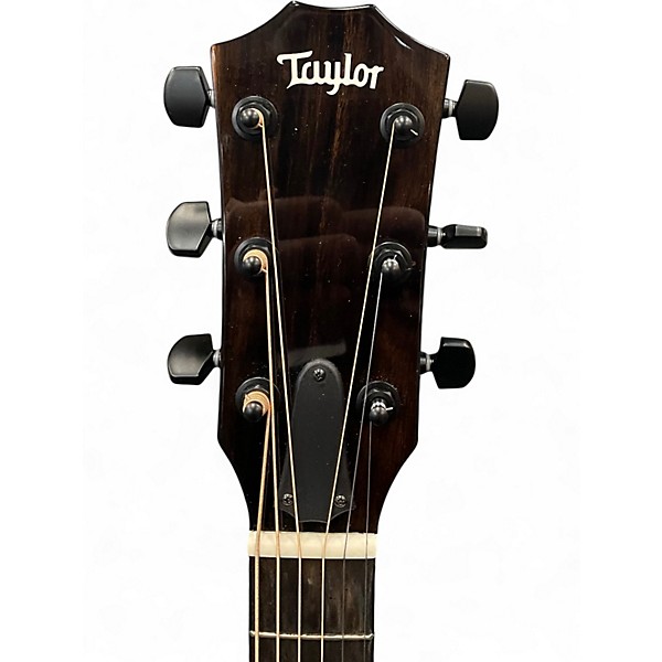 Used Taylor 214CE Deluxe Black Acoustic Electric Guitar