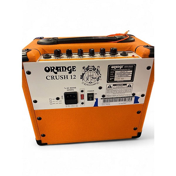 Used Orange Amplifiers Crush 12 Guitar Combo Amp