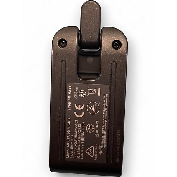 Used Fender MUSTANG MICRO Battery Powered Amp