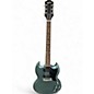 Used 2023 Epiphone 1961 SG Special Faded Pelham Blue Solid Body Electric Guitar thumbnail