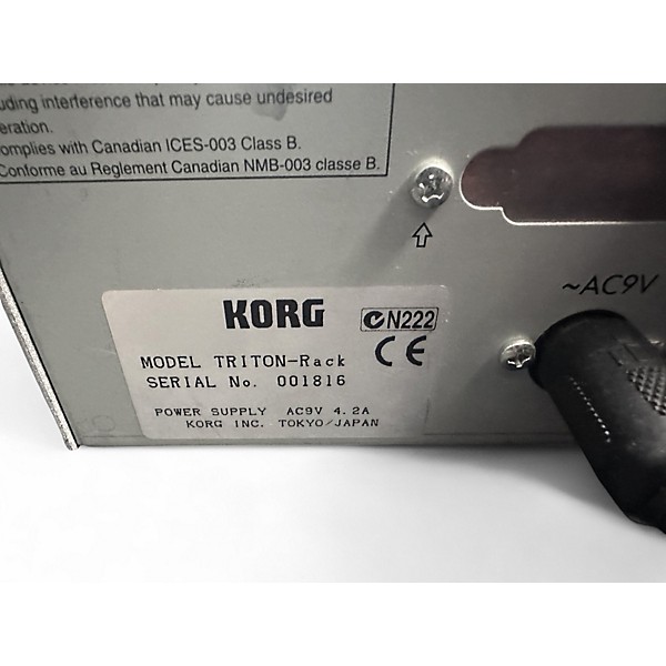 Used Korg TRITON RACK Sound Module