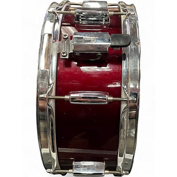 Used Pearl 5X14 Forum Series Snare Candy Apple Red Drum