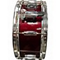 Used Pearl 5X14 Forum Series Snare Candy Apple Red Drum