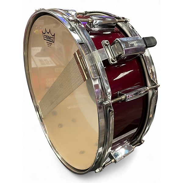 Used Pearl 5X14 Forum Series Snare Candy Apple Red Drum