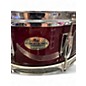 Used Pearl 5X14 Forum Series Snare Candy Apple Red Drum