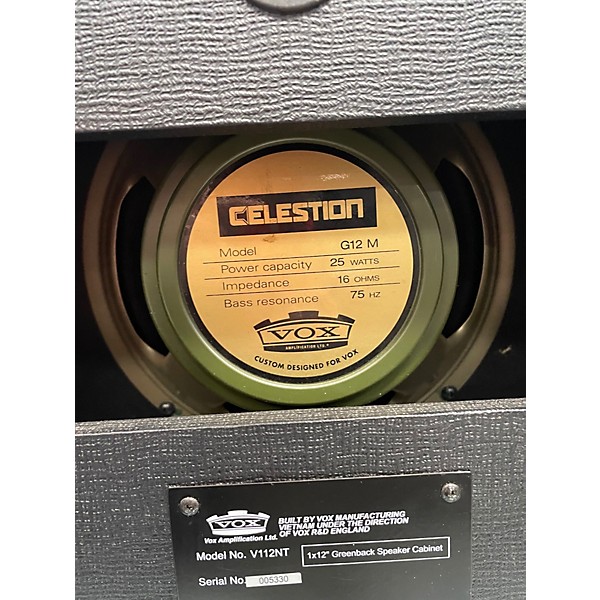 Used VOX V112NT Guitar Cabinet