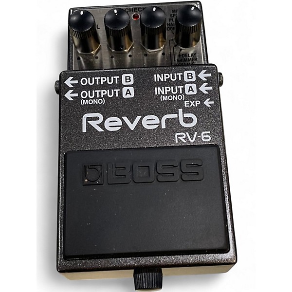 Used BOSS RV6 Digital Reverb Effect Pedal