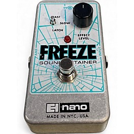 Used Electro-Harmonix Freeze Sound Retainer Compression Effect Pedal