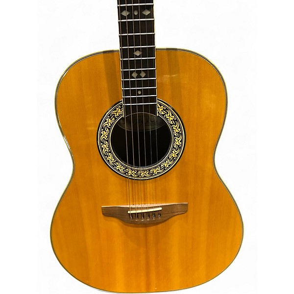 Used Ovation model  1117 Natural Acoustic Guitar