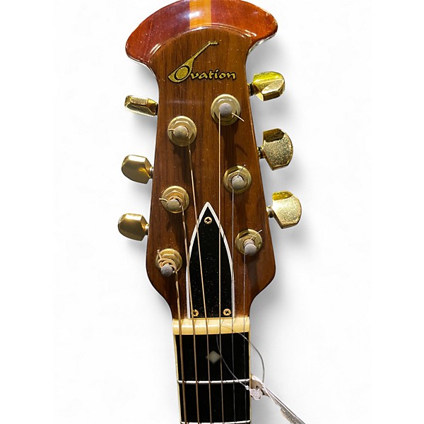 Used Ovation model  1117 Natural Acoustic Guitar