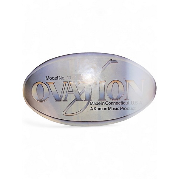 Used Ovation model  1117 Natural Acoustic Guitar