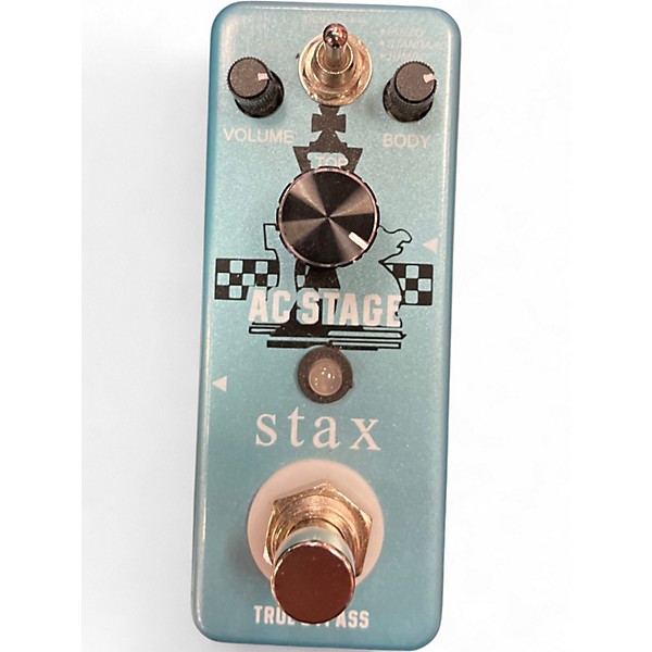 Used Stax AC STAGE ACOUSTIC EMULATOR Effect Pedal