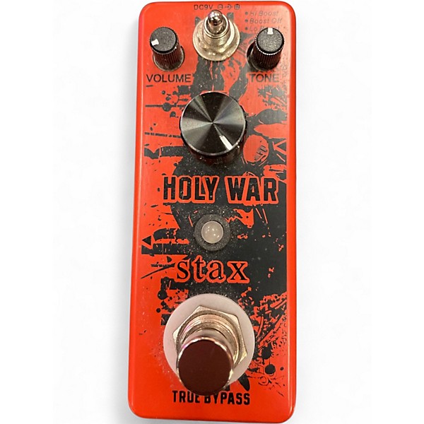 Used Stax HOLY WAR Effect Pedal