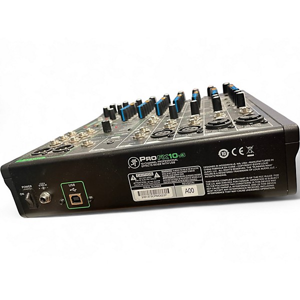 Used Mackie PROFX10V3 Powered Mixer