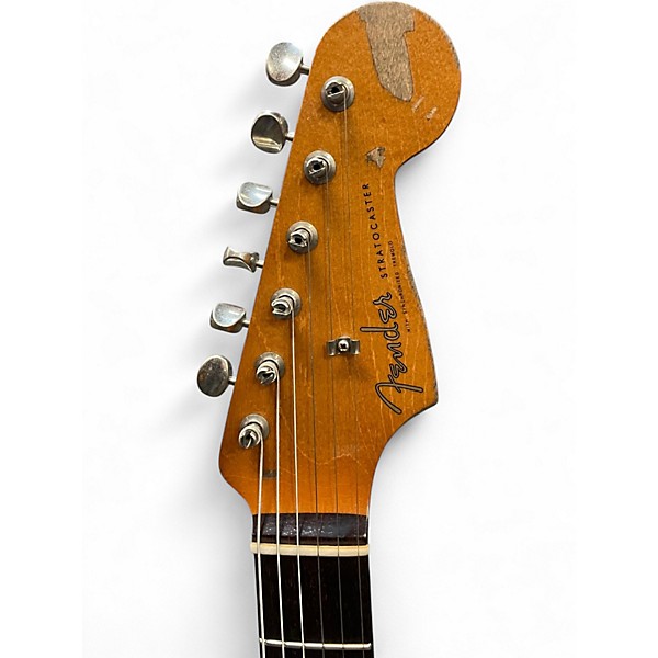 Used Fender Mike McCready Stratocaster 3 Tone Sunburst Solid Body Electric Guitar