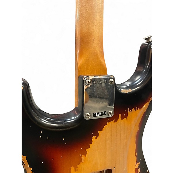 Used Fender Mike McCready Stratocaster 3 Tone Sunburst Solid Body Electric Guitar