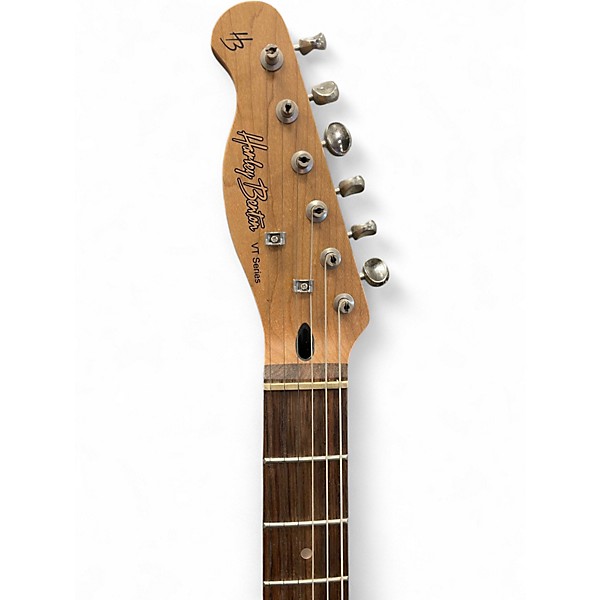 Used Harley Benton TE-20 LEFTY VT SERIES H3 TELE STYLE Blue Metallic Electric Guitar