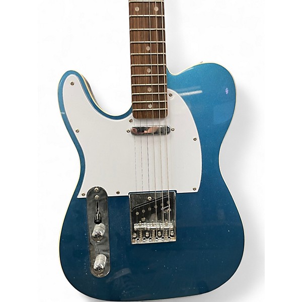 Used Harley Benton TE-20 LEFTY VT SERIES H3 TELE STYLE Blue Metallic Electric Guitar
