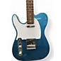 Used Harley Benton TE-20 LEFTY VT SERIES H3 TELE STYLE Blue Metallic Electric Guitar