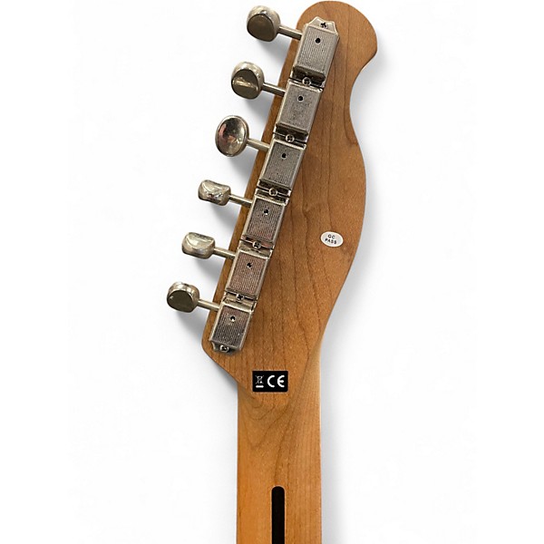 Used Harley Benton TE-20 LEFTY VT SERIES H3 TELE STYLE Blue Metallic Electric Guitar